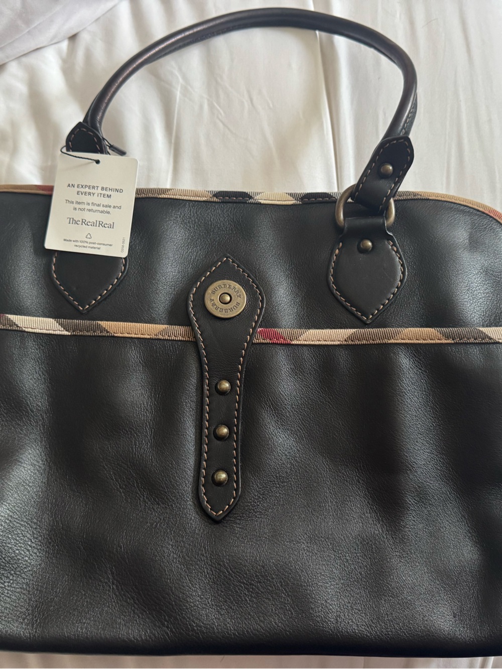 Burberry Leather Handbag